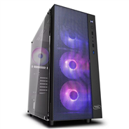 ETC AMD Ryzen 5 RGB Gaming System - AMD Ryzen 5 5600XT 32GB Ram RTX4060 Graphics 1TB NVMe SSD Wifi BT Win11 2 Years Warranty